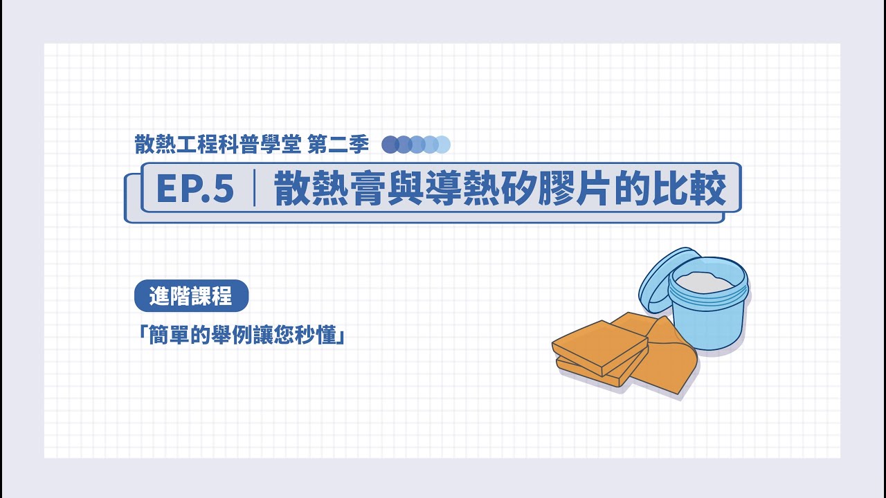 S2 EP.5科普學堂｜散熱膏與散熱矽膠片的比較