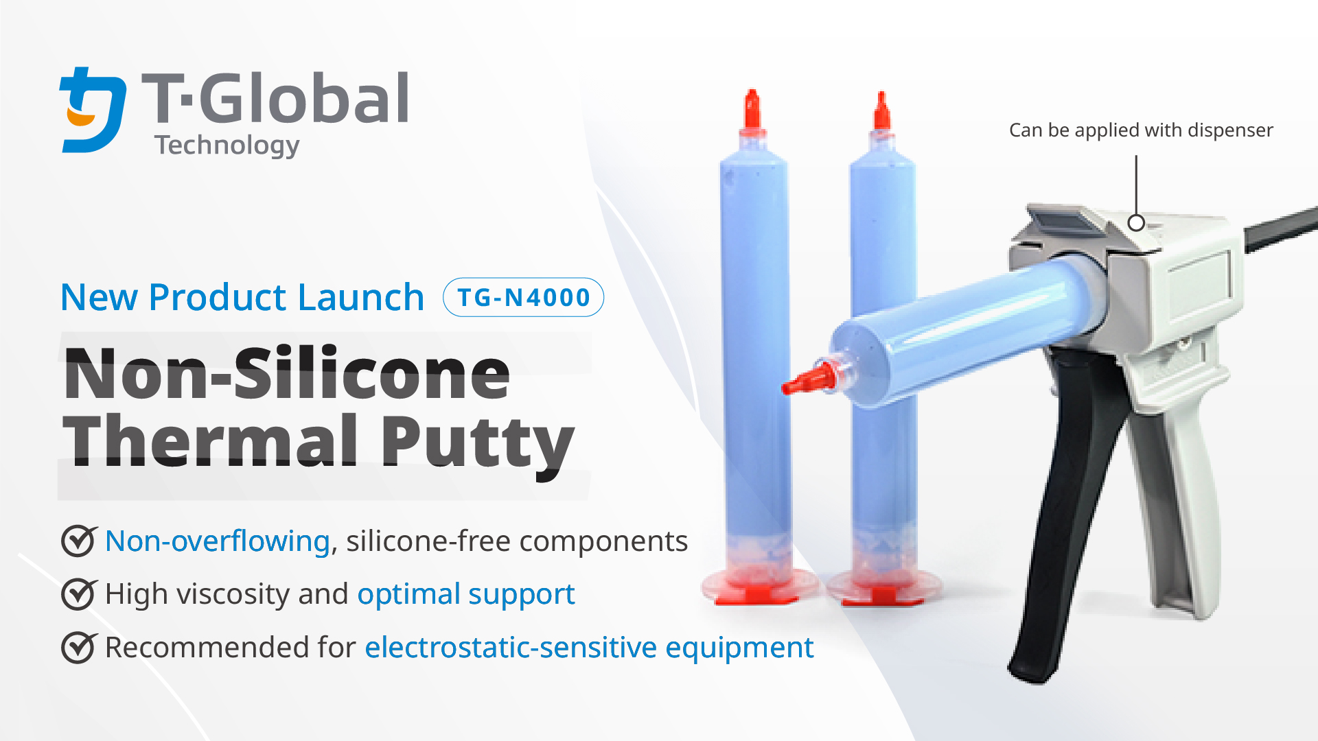 TG-4000 Non-Silicone Thermal Putty