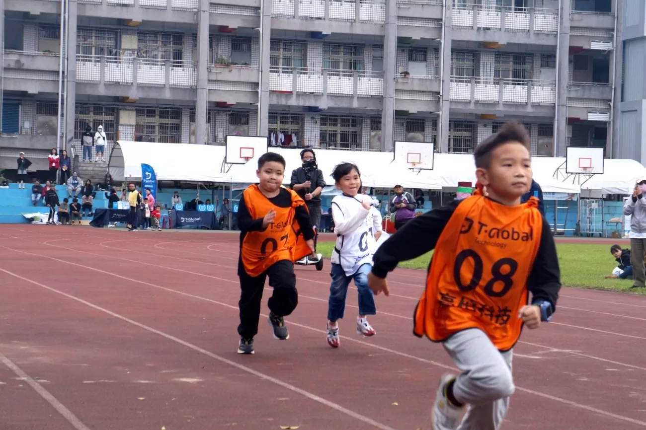 幼童組一百公尺競賽