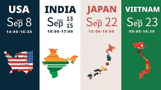 USA/INDIA/JAPAN Product Introduction